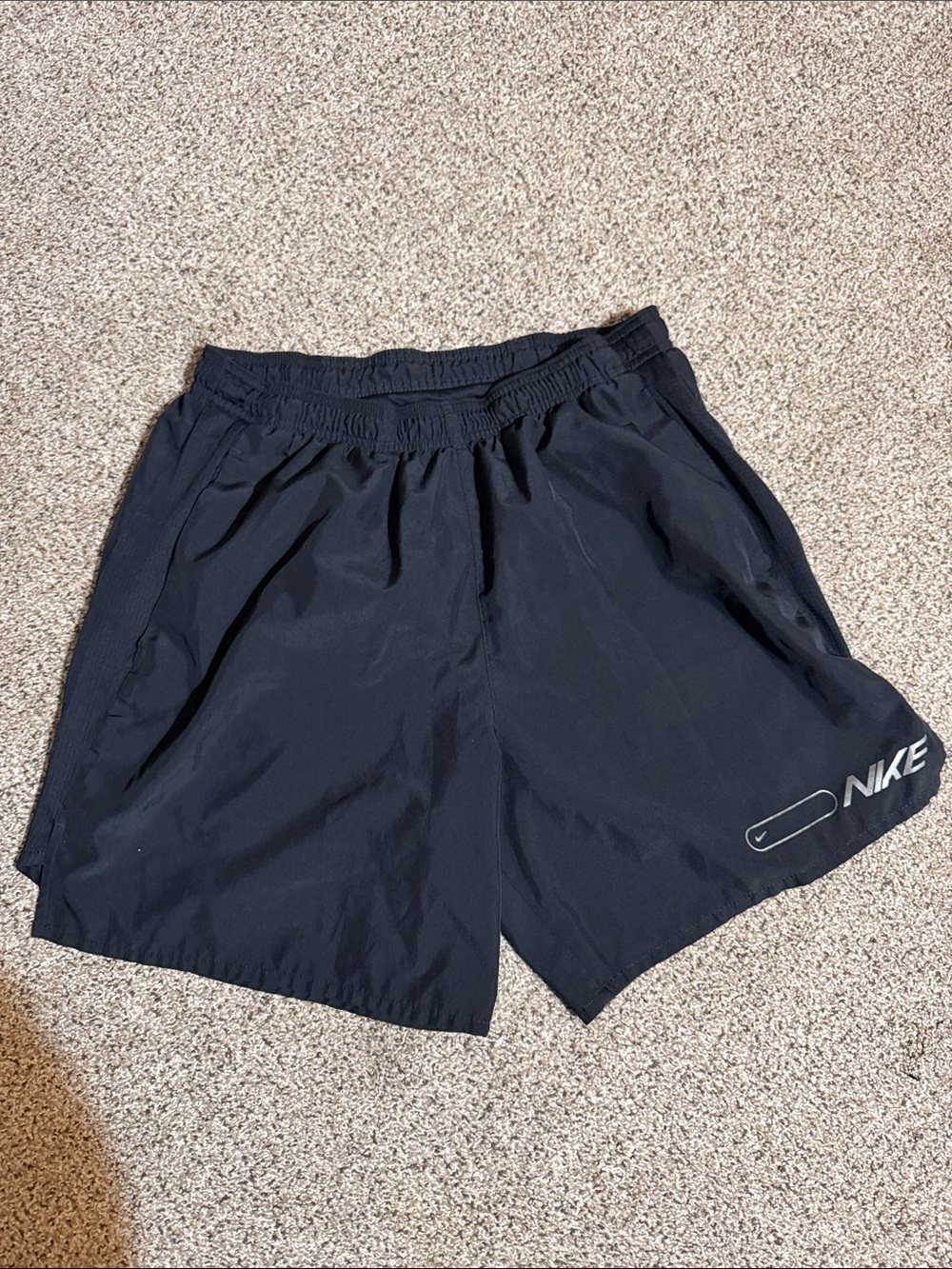 Nike Black Women’s Running Shorts with Reflective Logo